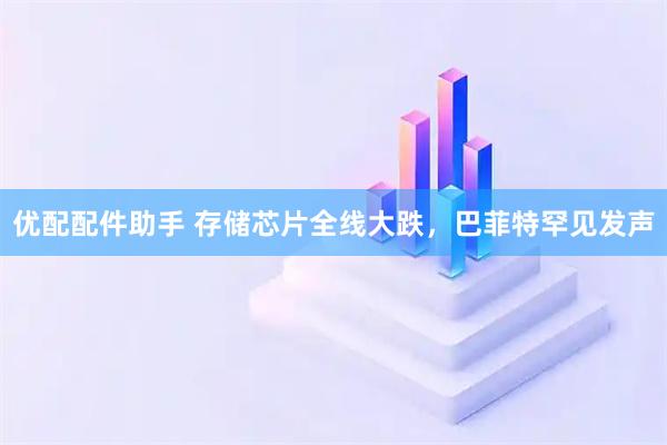 优配配件助手 存储芯片全线大跌，巴菲特罕见发声